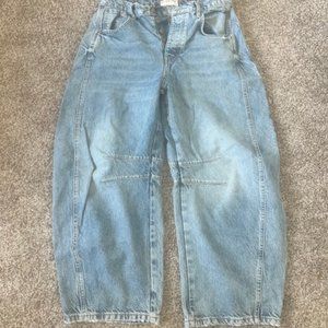 Free People We the People Barrel Jeans